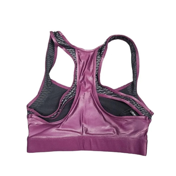 Koral Fling Infinity Sports Bra - Eggplant - Picture 4 of 6